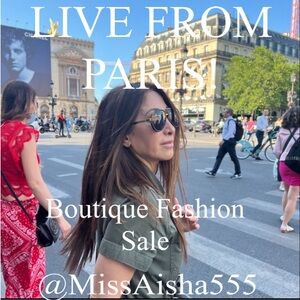 I AM LIVE FROM PARIS ✨LIKE TO BE NOTIFIED WHEN I GO LIVE✨